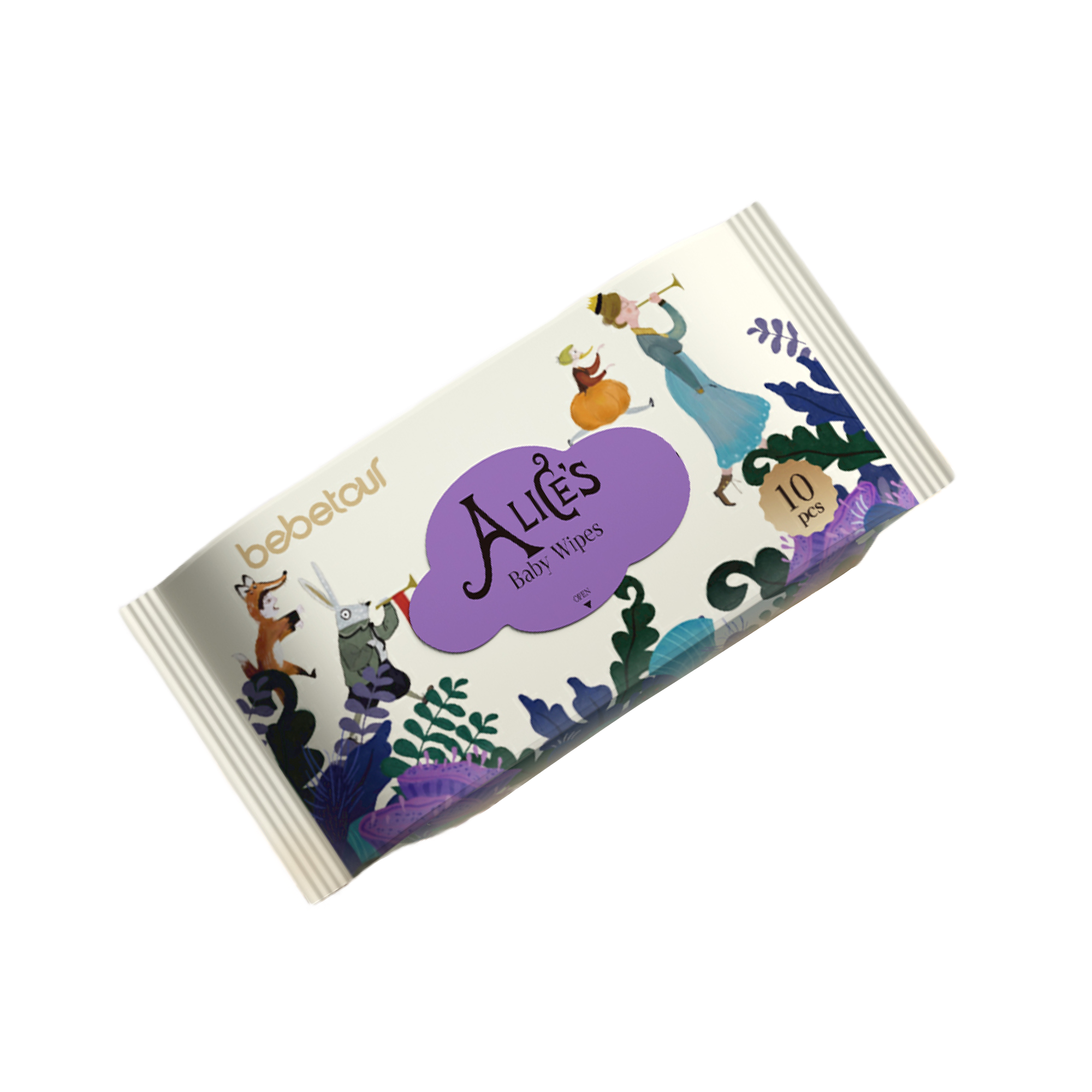 Bebetour Alice Hand and Mouth Wipes Bebetour Australia